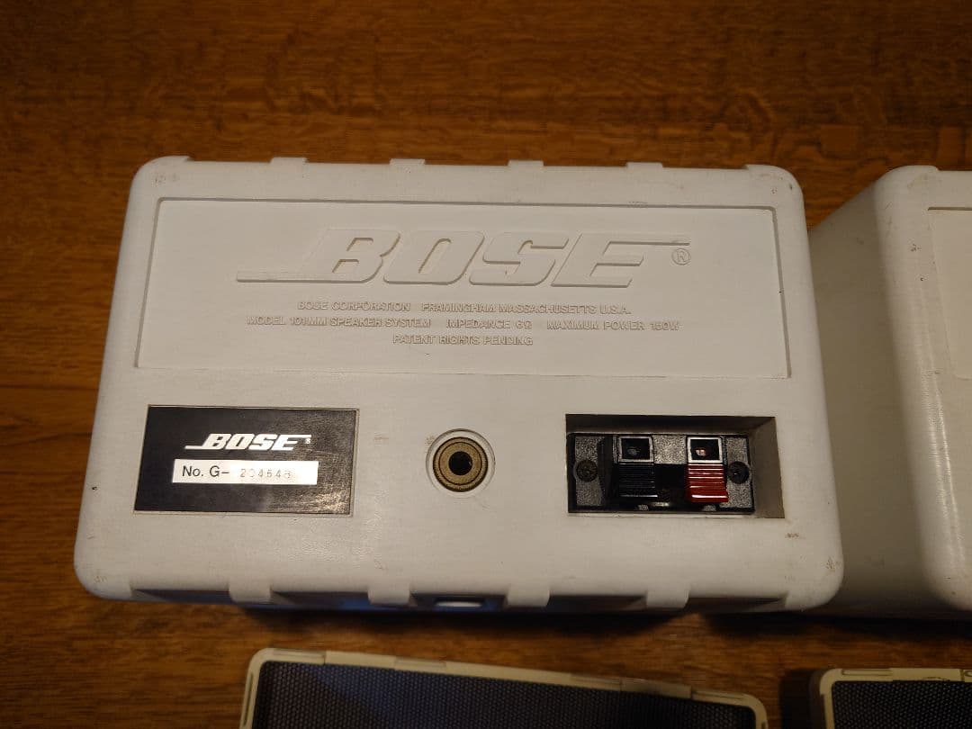 BOSE スピーカー 101MM ホワイト 2個 ボーズ - メルカリ