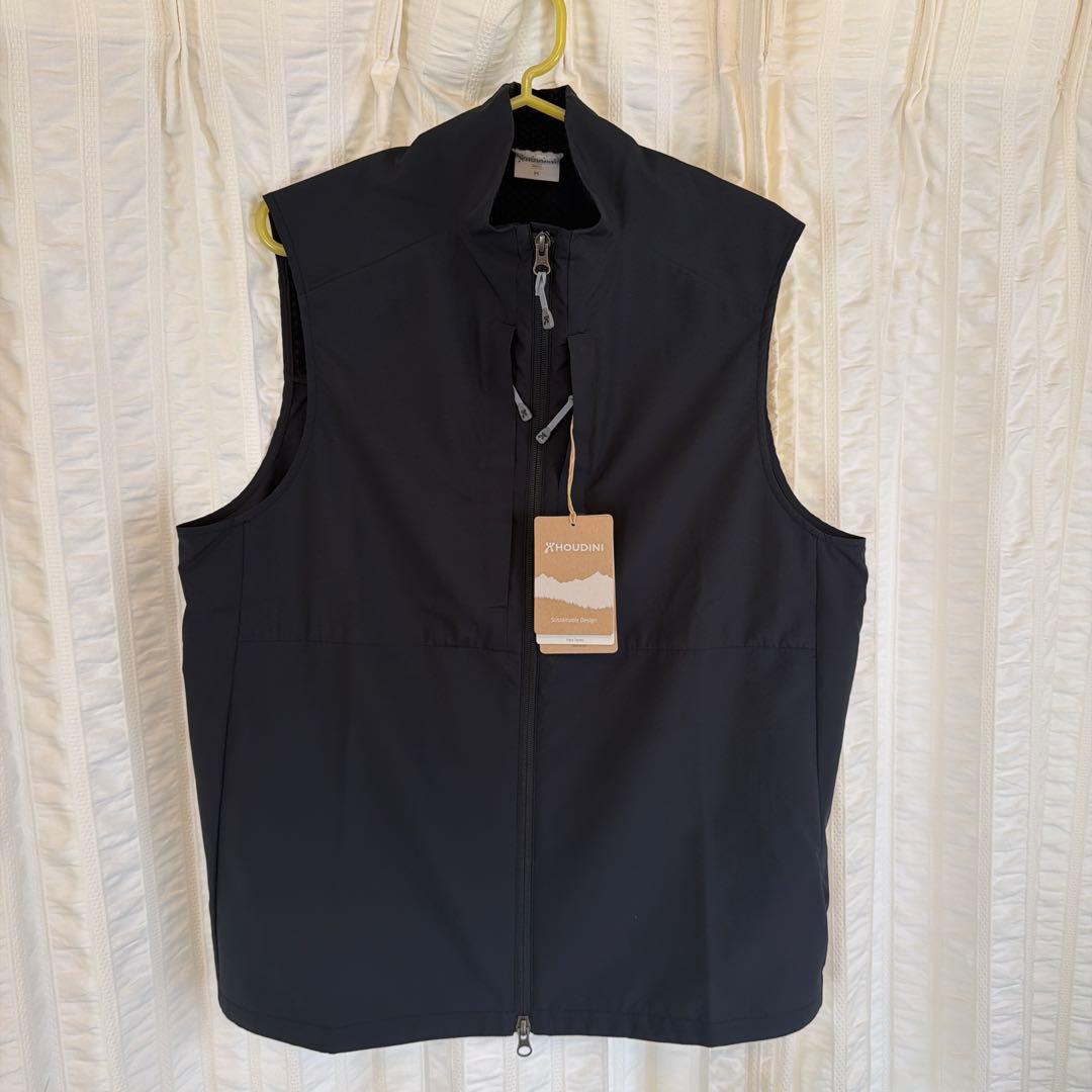 新品未使用、Houdini ブラック ベスト M HOUDINI フーディニ Moonwalk Vest – Yosemite