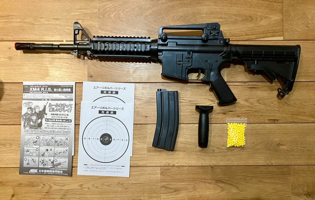 クラウンモデル XM4 RIS エアコッキングライフル 10禁 - メルカリ