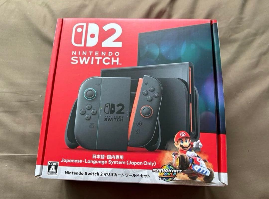 Nintendo Switch 2 日本語版 マリオカートセット 楽天ブックス: 【セット商品】Nintendo Switch 2（日本語・国内専用