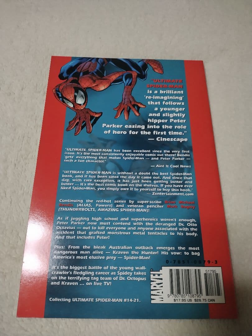 Marvel ULTIMATE SPIDER-MAN Vol.1-4 アメコミ