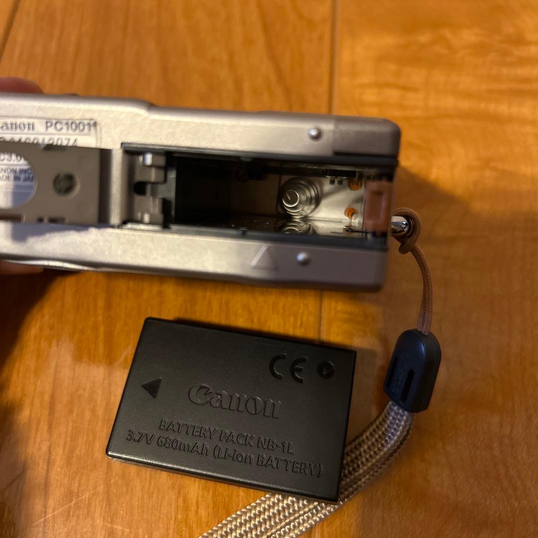 Canon IXY 200Digital シルバー コンパクトカメラ ジャンク - メルカリ