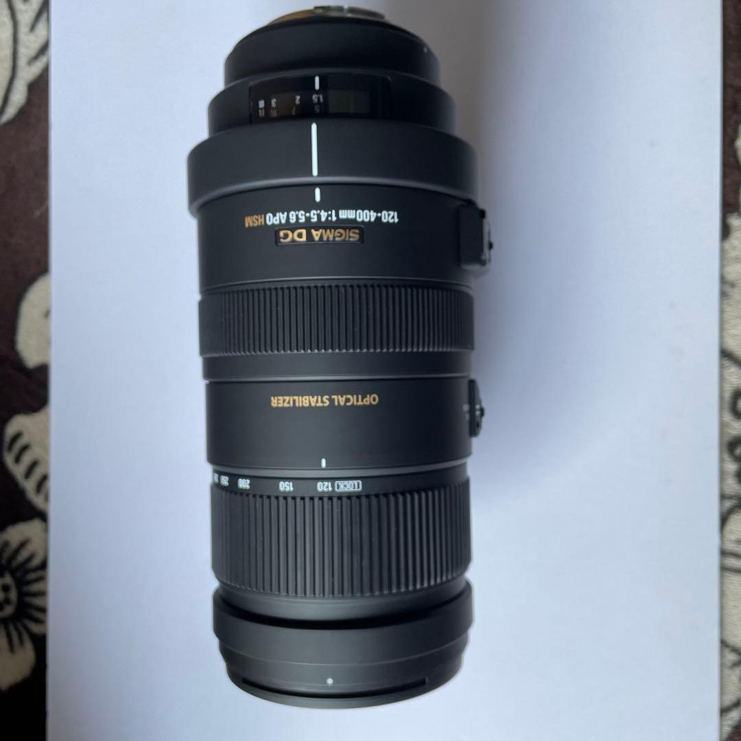SIGMA 120-400mm F4.5-5.6 APO DG OS ズーム
