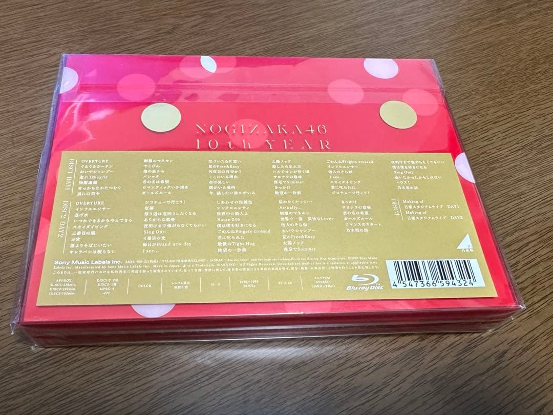 Blu-ray「乃木坂46/10th YEAR BIRTHDAY LIVE」