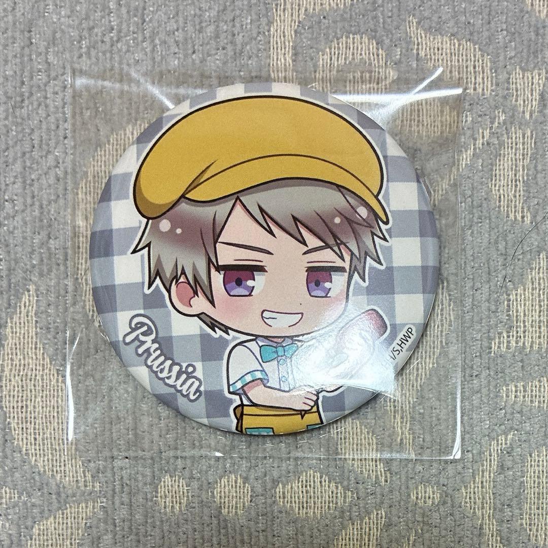 ヘタリア プロイセン クレープ 缶バッジ - メルカリ