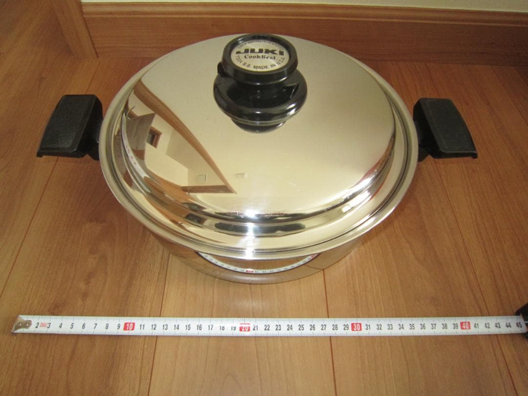 JUKI CookBest 鍋3点セット 蒸し器付き Yahoo!オークション -「juki」(キッチン、食器) の落札相場・落札価格