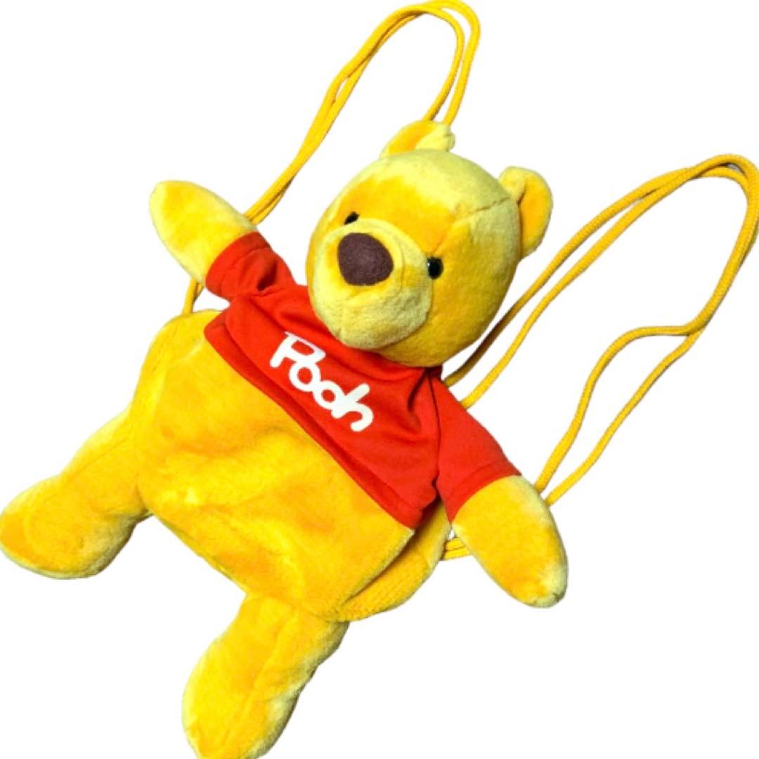 ディズニー ぬいぐるみ リュック プーさん くまのプーさん レトロ 昭和