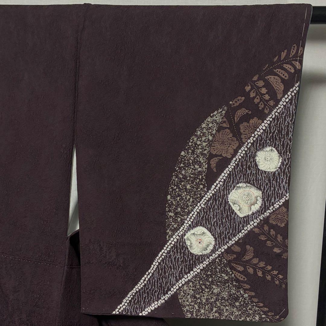 D319 訪問着 辻ヶ花 正絹 着物 袷 しつけ糸付き未使用極美品 - メルカリ