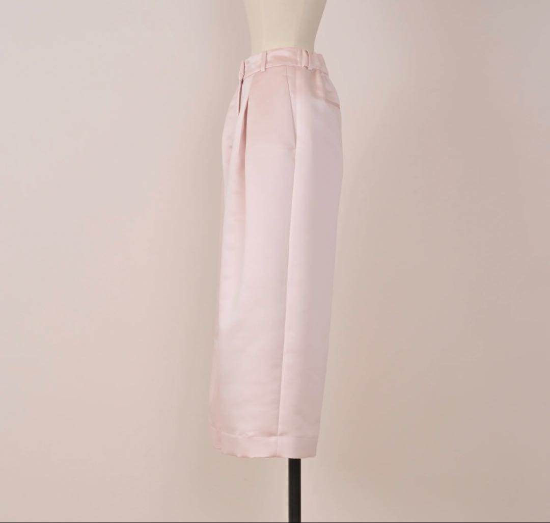 Heve 新品サテンフレアガウチョPT 36ピーチ - メルカリ