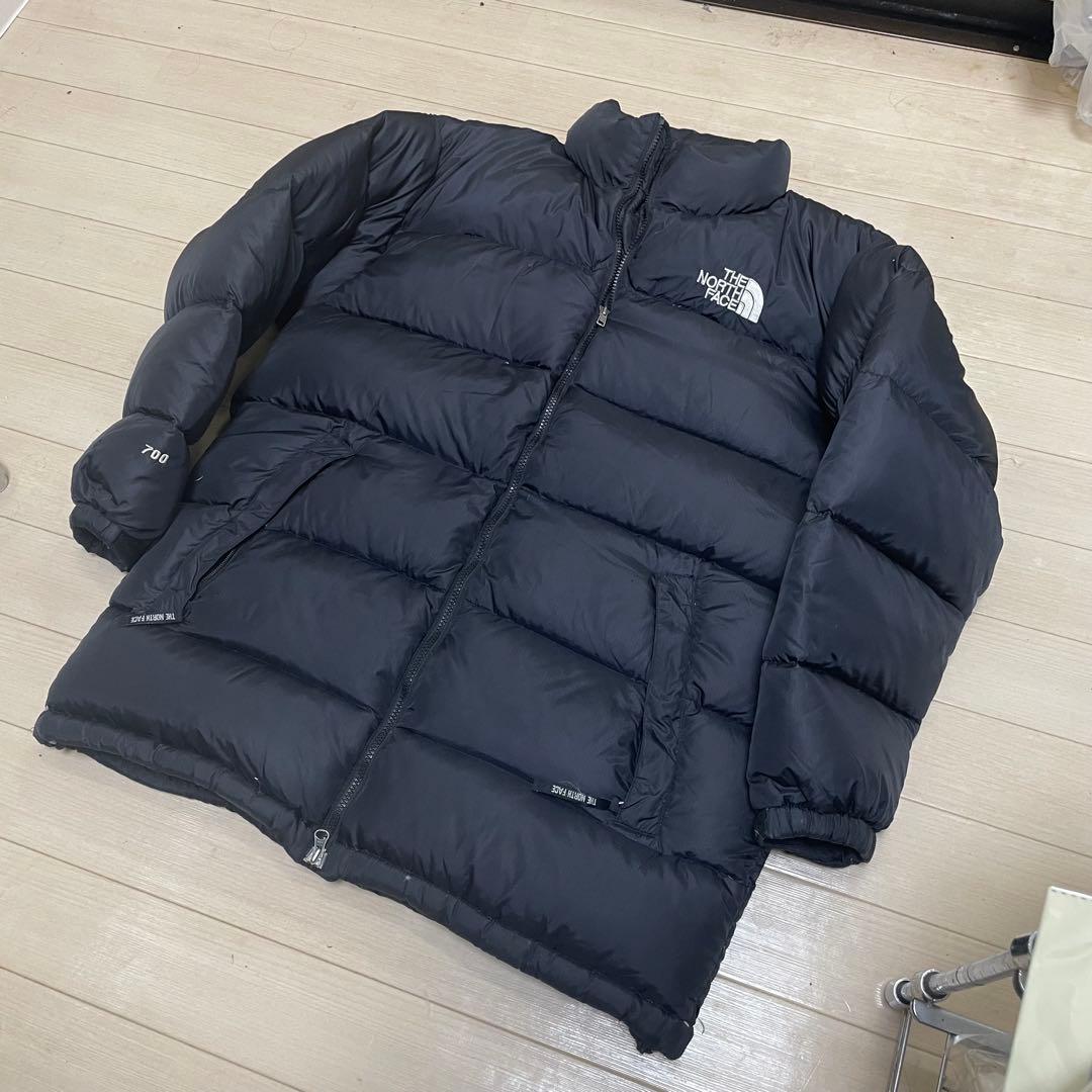 THE NORTH FACE ダウンジャケット ブラック 700 - メルカリ