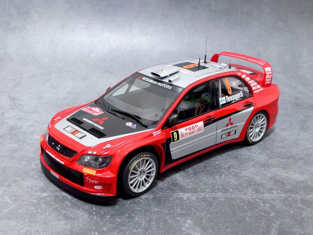 オートアート1/18 三菱ランサー WRC05 ロバンペラ #9 1/18 オートアート 80541 三菱 ランサー WRC05 2005 #10, Boost Gear