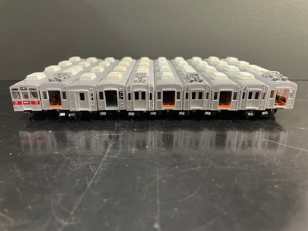 鉄コレベース東急8500系 8606Fタイプ10両セット ジャンク品 動作確認済