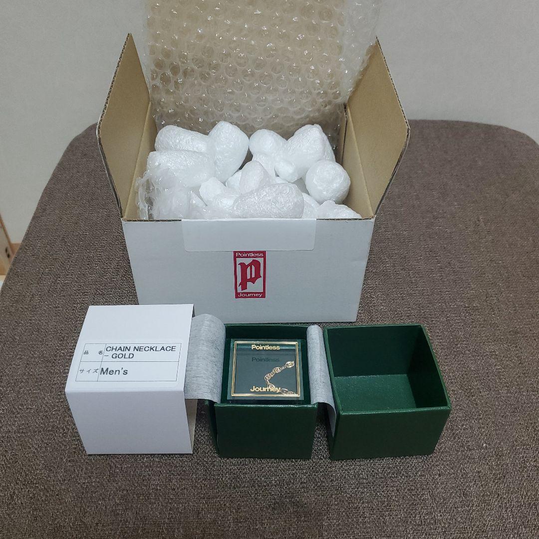 激レアPointless Journey CHAIN NECKLACE-GOLD - メルカリ