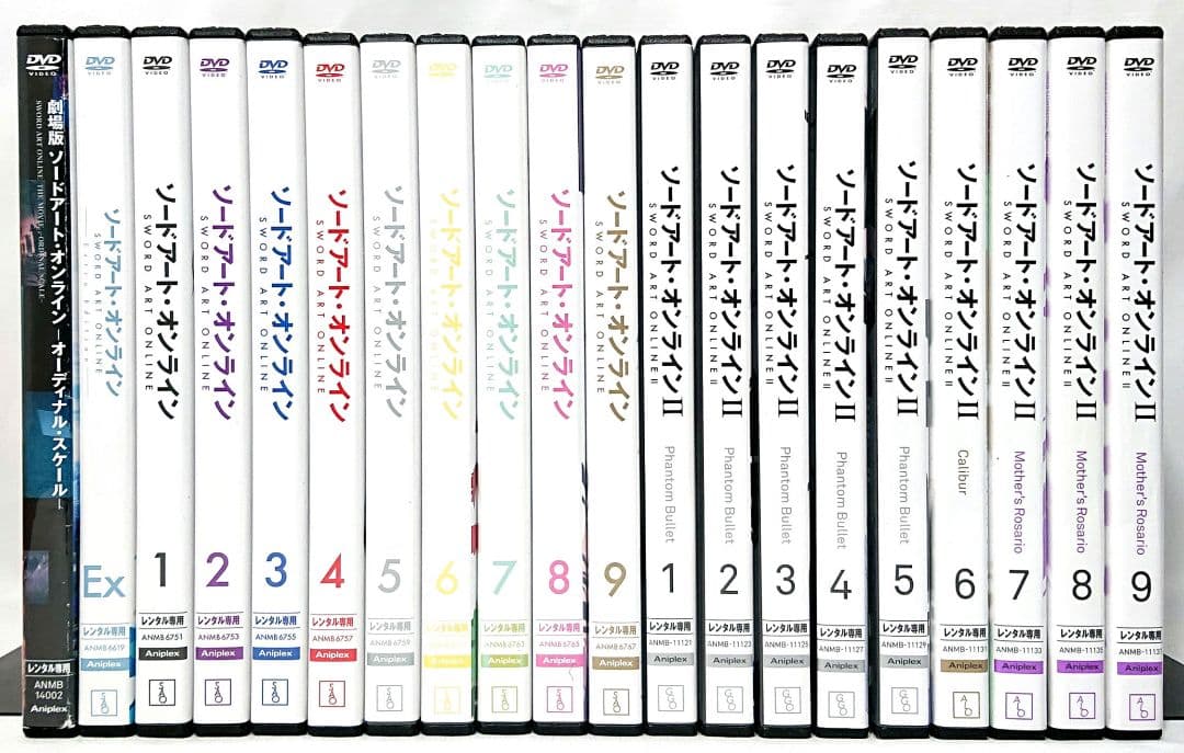 ソードアート・オンライン【1期+2期+劇場版+EX】DVD 全20巻 楽天市場】ソードアートオンライン 第1期 フェアリィダンス編 DVD-BOX