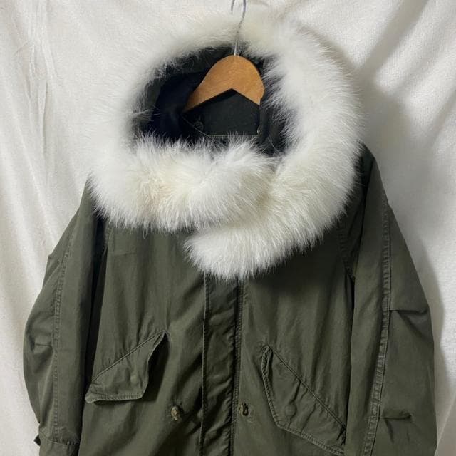 小泉今日子さん着 green M-65 モッズコート フォックスファー ライナー