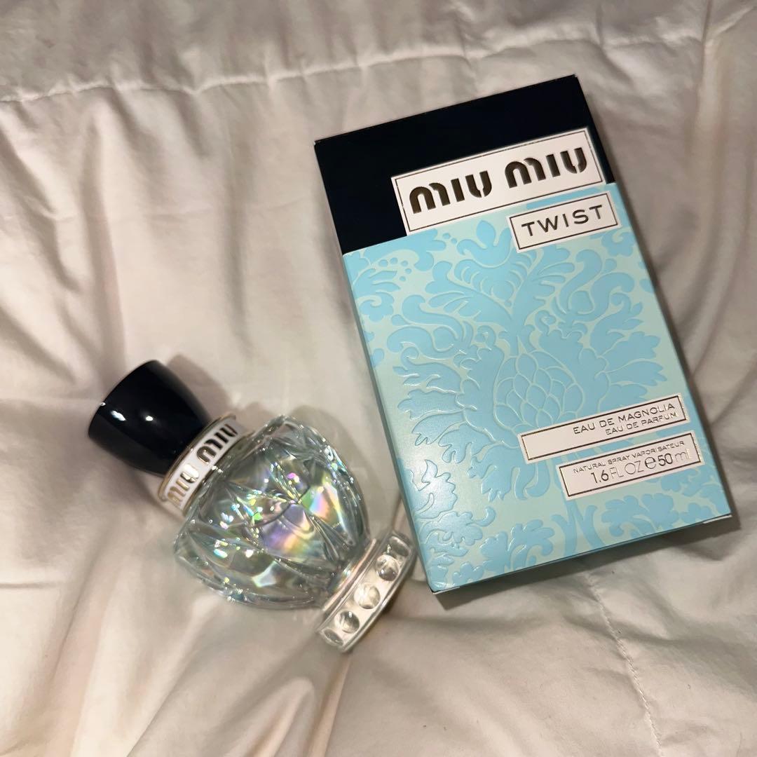 miumiu ツイスト オードマグノリア オードパルファム 50ml 試してみた】ミュウミュウ ツイスト オードマグノリア miu miuのリアル