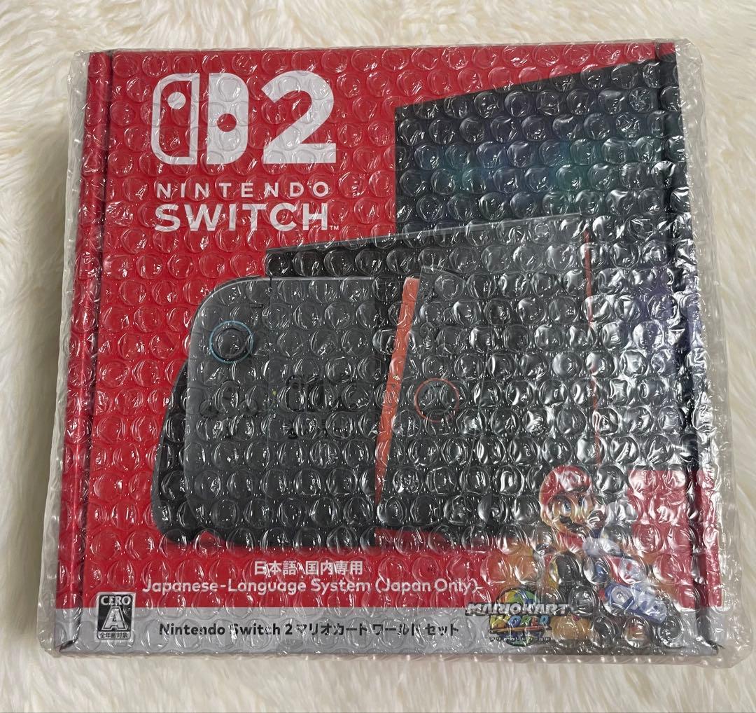 未使用品　Switch2 マリオカートセット　日本語専用 Nintendo Switch 2(日本語・国内専用) マリオカート ワールド セット+