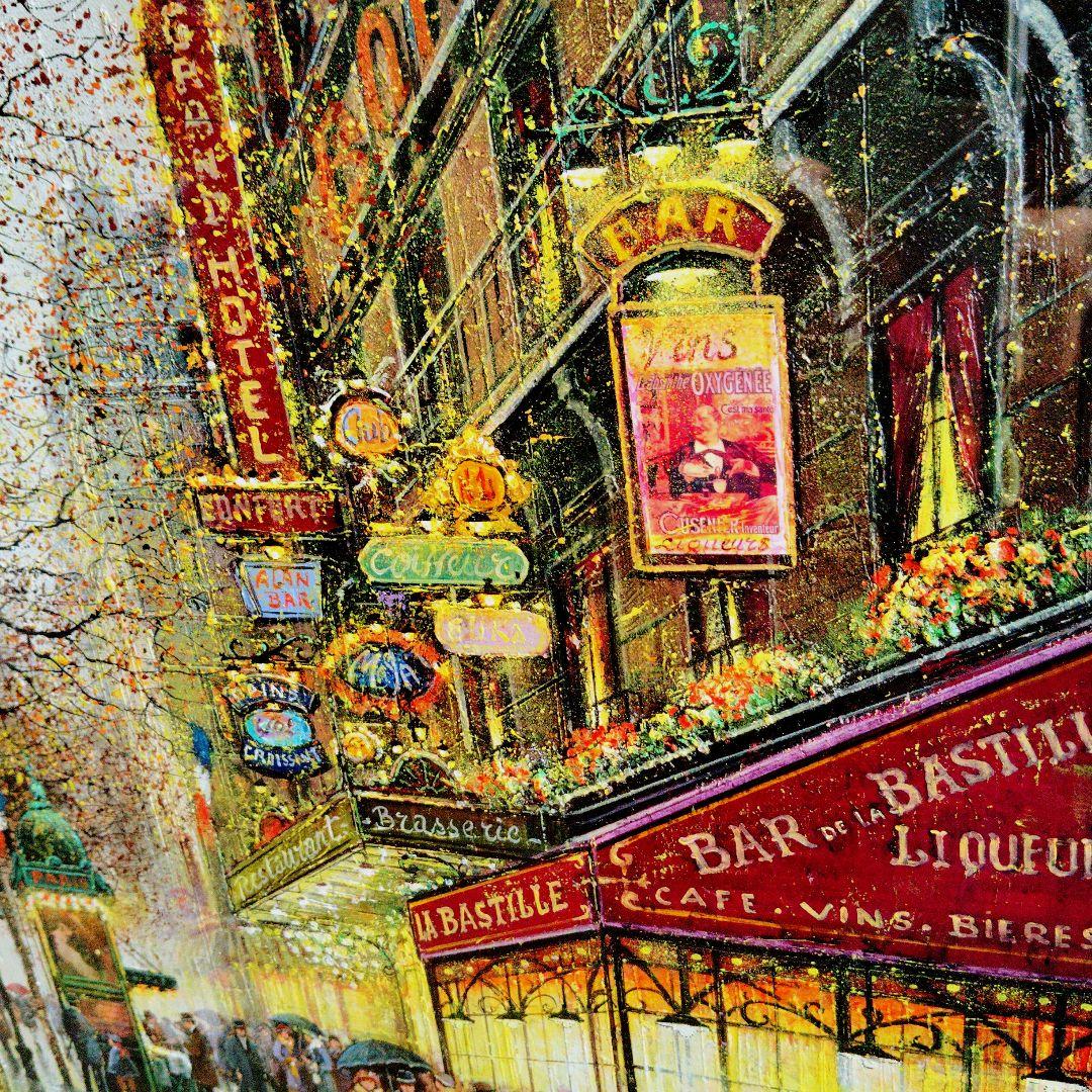 ギィ・デサップ (GUY DESSAPT) パリ、バスティーユ広場の夜 - メルカリ