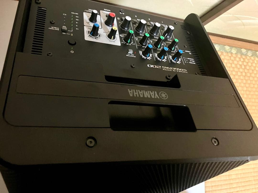 美品】最終割引YAMAHA STAGEPAS200BT ポータブル アンプ - メルカリ