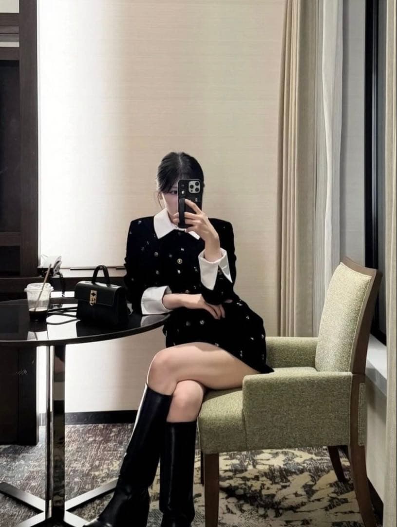 新品未使用】bibiy.B.STARRY JACKET DRESS - メルカリ