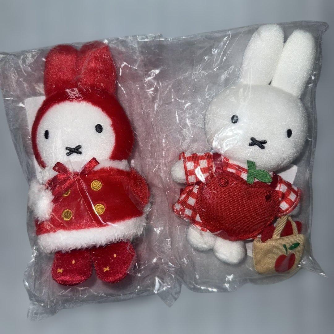ミッフィーzakkaフェスタ 2026 限定マスコット 2体セット冬のひりんご