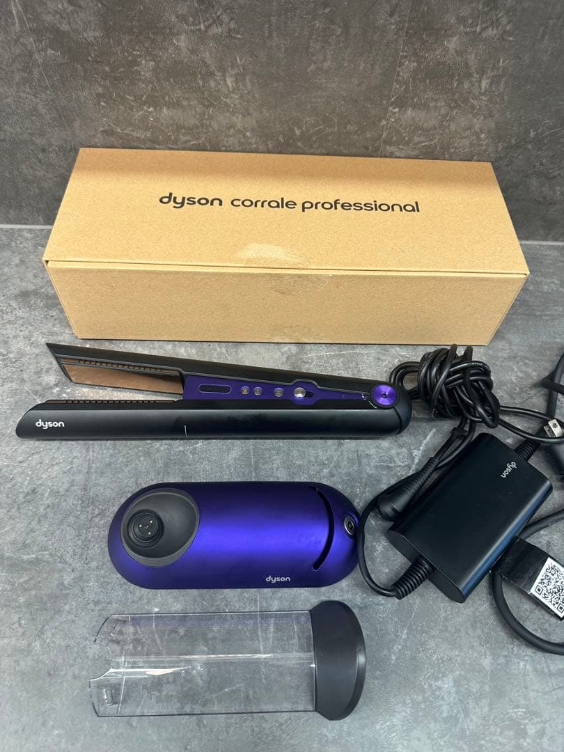 Dyson Corrale Professional ヘアアイロン Open Box Dyson Corrale™ hair straightener (Black Nickel/Fuchsia)