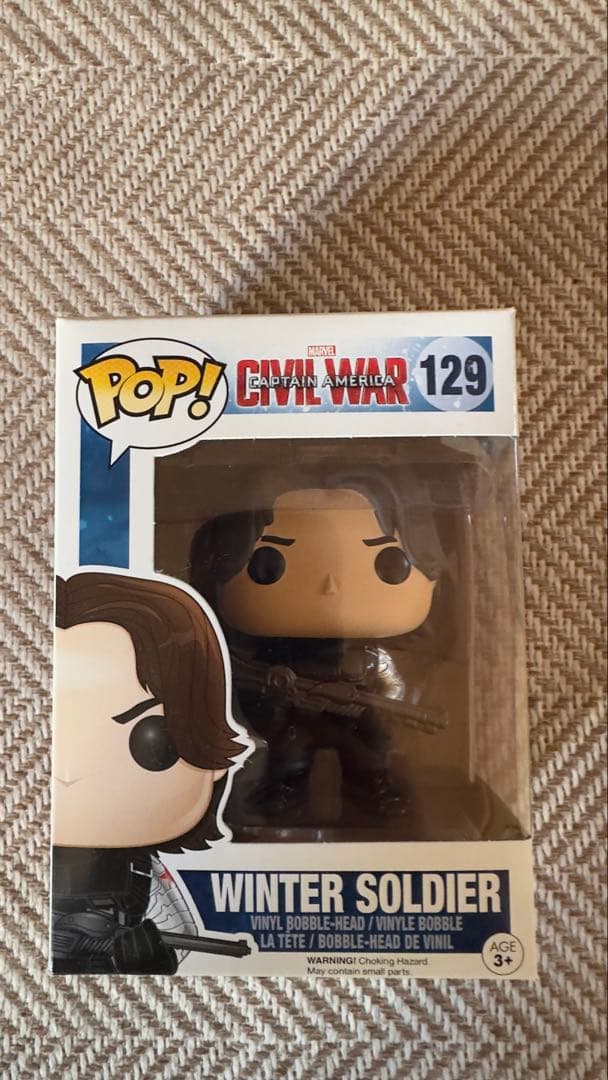 アメコミ FUNKO POP! WINTER SOLDIER CIVIL WAR 129 Funko POP! - Winter Soldier - 129 - Marvel - Captain America Civil