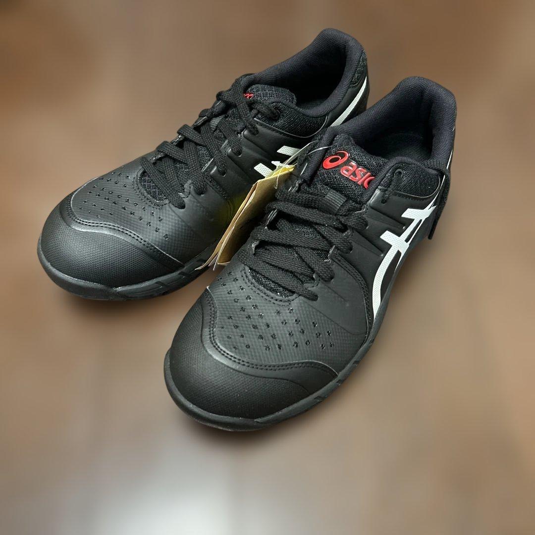 asics アシックス　安全靴　ウインジョブ　タグ付き美品　26.5cm