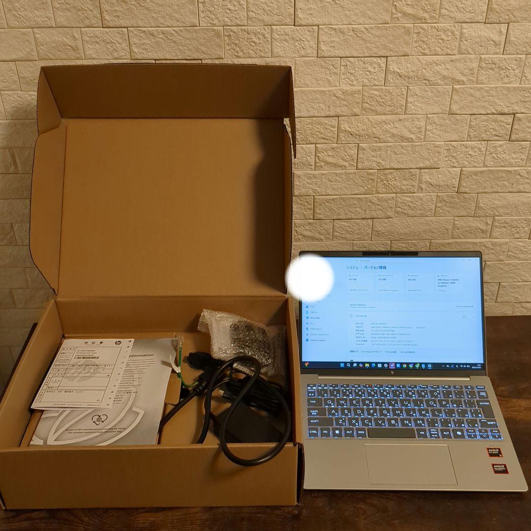 HP pavilion aero 13 bg シルバー 16/512GB HP Pavilion Aero 13-bg0001nr 13.3