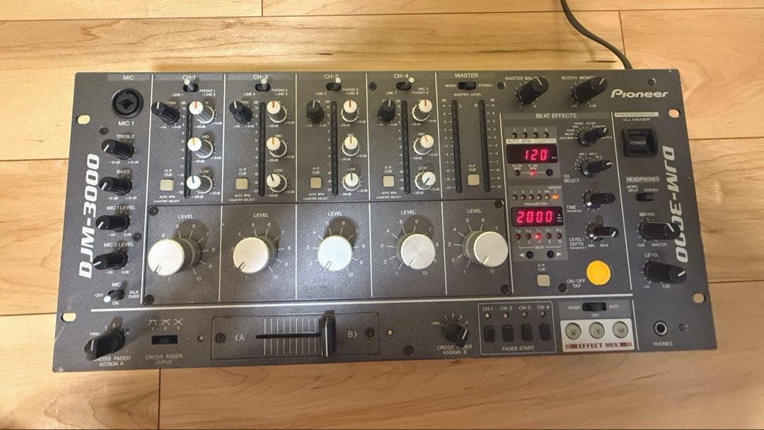 Pioneer DJM-3000 DJロータリーミキサー 新品開封品】Pioneer/DJミキサー/DJM-3000☆ロータリーボリューム