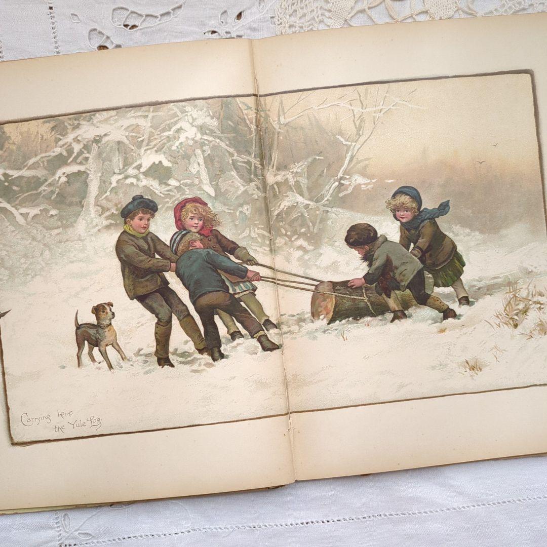 超稀少1885 ハリエットベネット 絵本ヴィクトリアン 洋書児童書