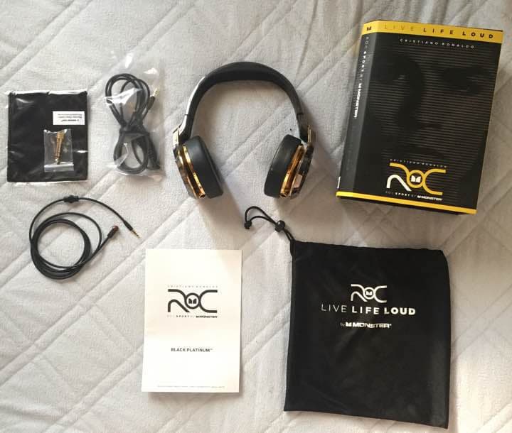 モンスター社:オーバーイヤーヘッドホン】クリスティアーノ・ロナウド