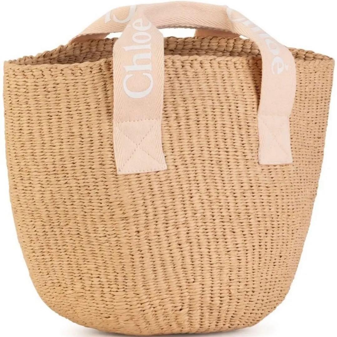 Chloe ベージュ かごバッグの通販はau PAY マーケット - 輸入雑貨の