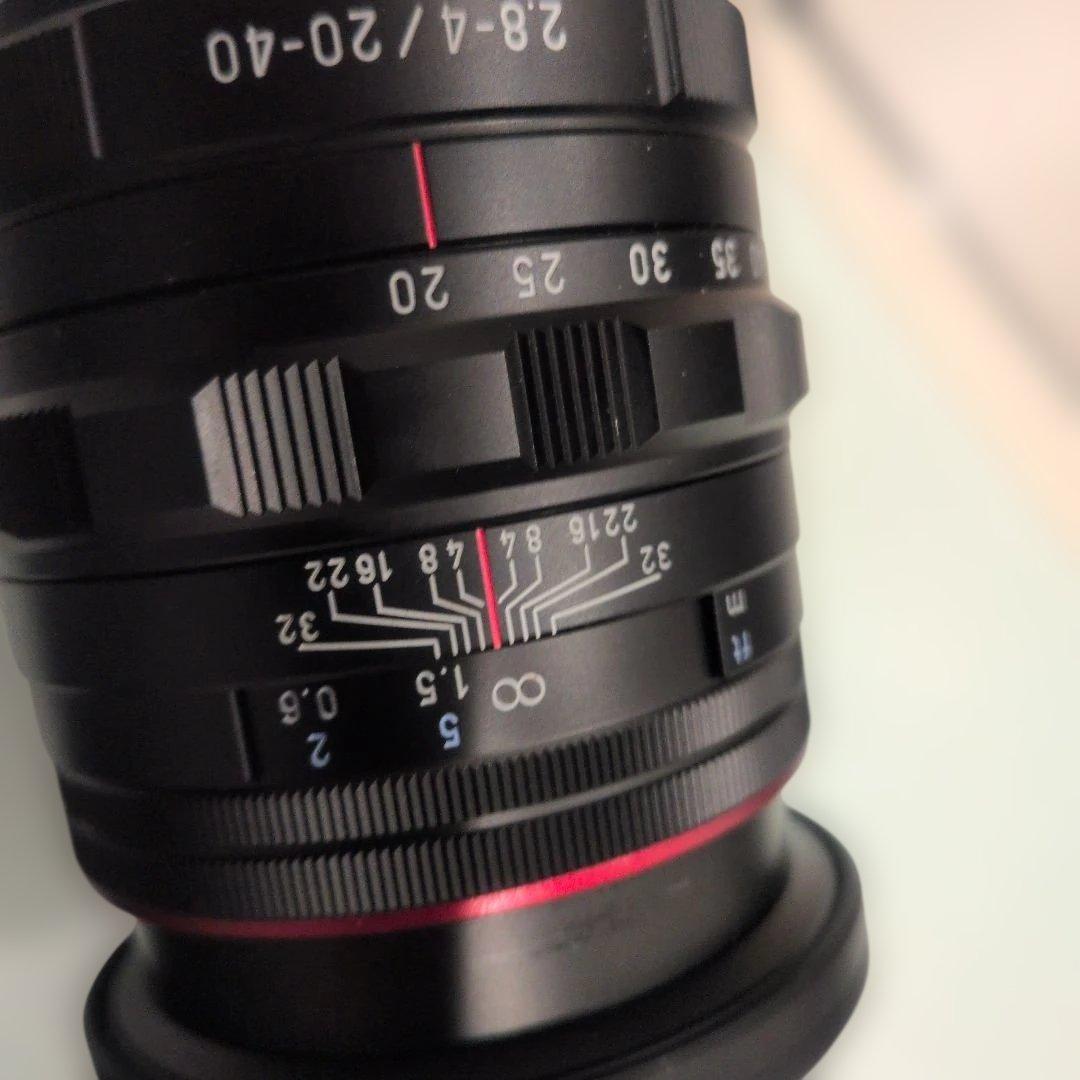 ペンタックス　DA20-40 F2.8-4 Limited　DC WR