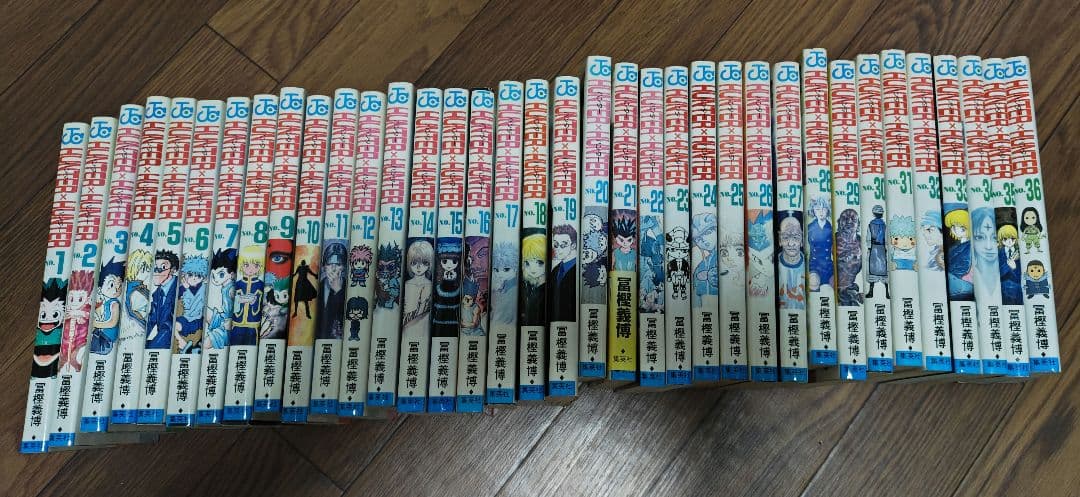 HUNTER×HUNTER 36巻まで全巻セット HUNTER×HUNTER ハンター×ハンター コミック 1-36巻セット: Amazon.co