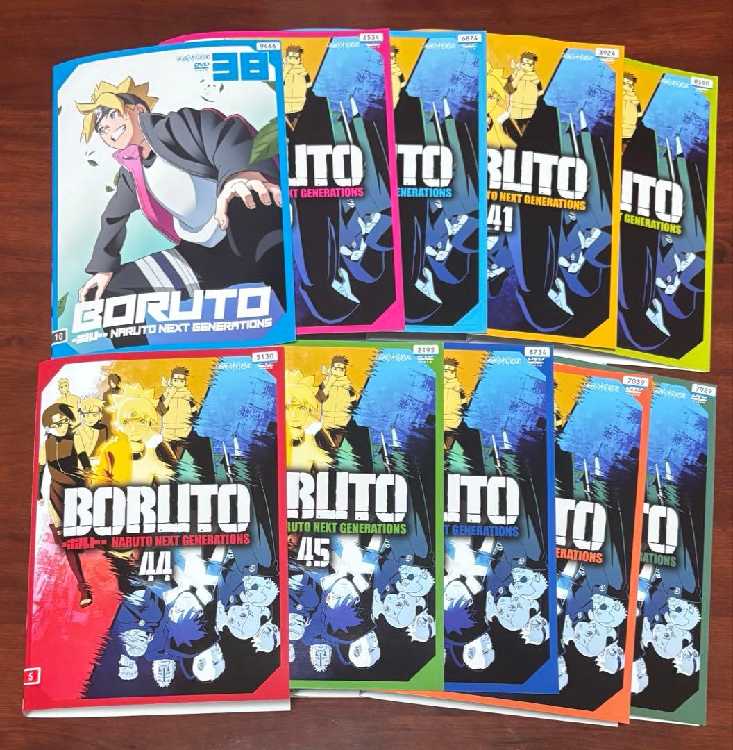 ケース付 ナルト疾風伝+BORUTO(ボルト)+劇場版 全270巻セット dvd