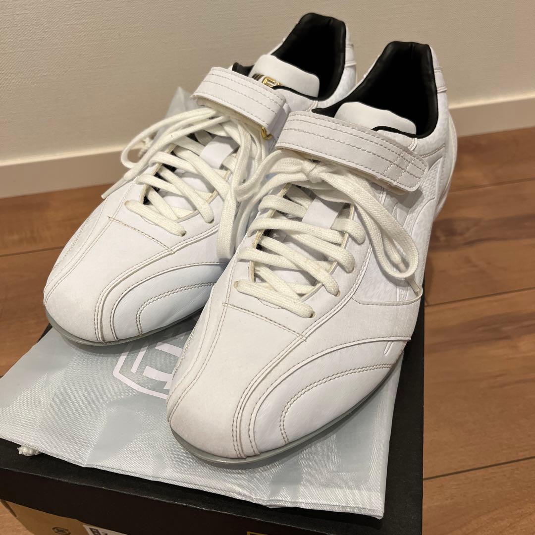 メープル　値引き　ZETT 白　スパイク　28センチ ゼット 金具スパイク ウイニングロードWH ZETT 【野球・ソフト