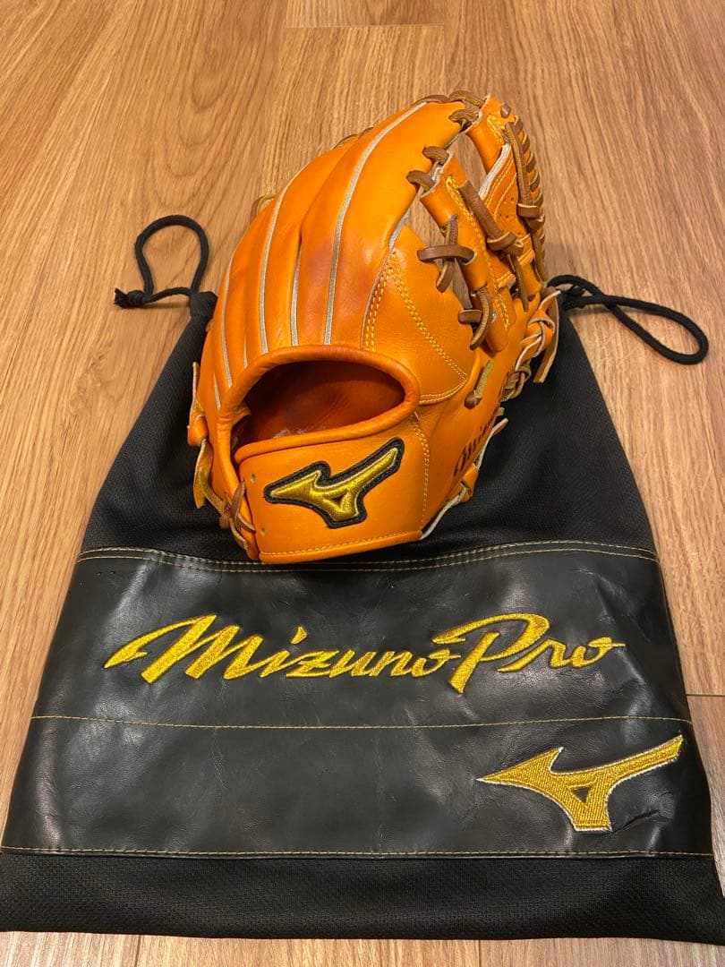 Mizuno Pro 内野手用 軟式用 サイズ9 ミズノ グローブ 即戦力 Mizuno Pro 平裏刺繍1円 2026モデル ミズノプロ 限定 軟式 グローブ