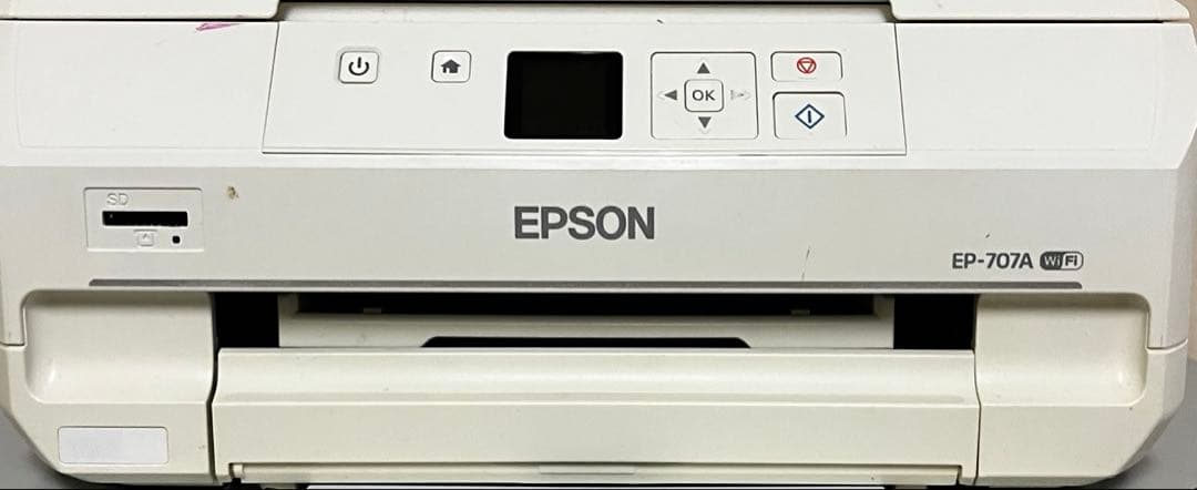 エプソンプリンター　EP-707A ジャンク品 EPSON EP-707A Wi-Fi インクジェットプリンタージャンク品要修理