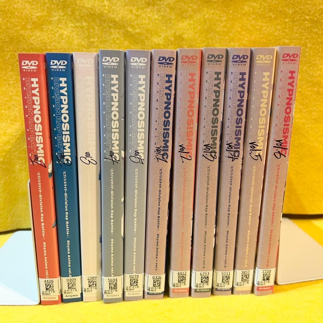 ヒプノシスマイク 1期 2期 DVD 全11巻セット アニメ レンタル落ち