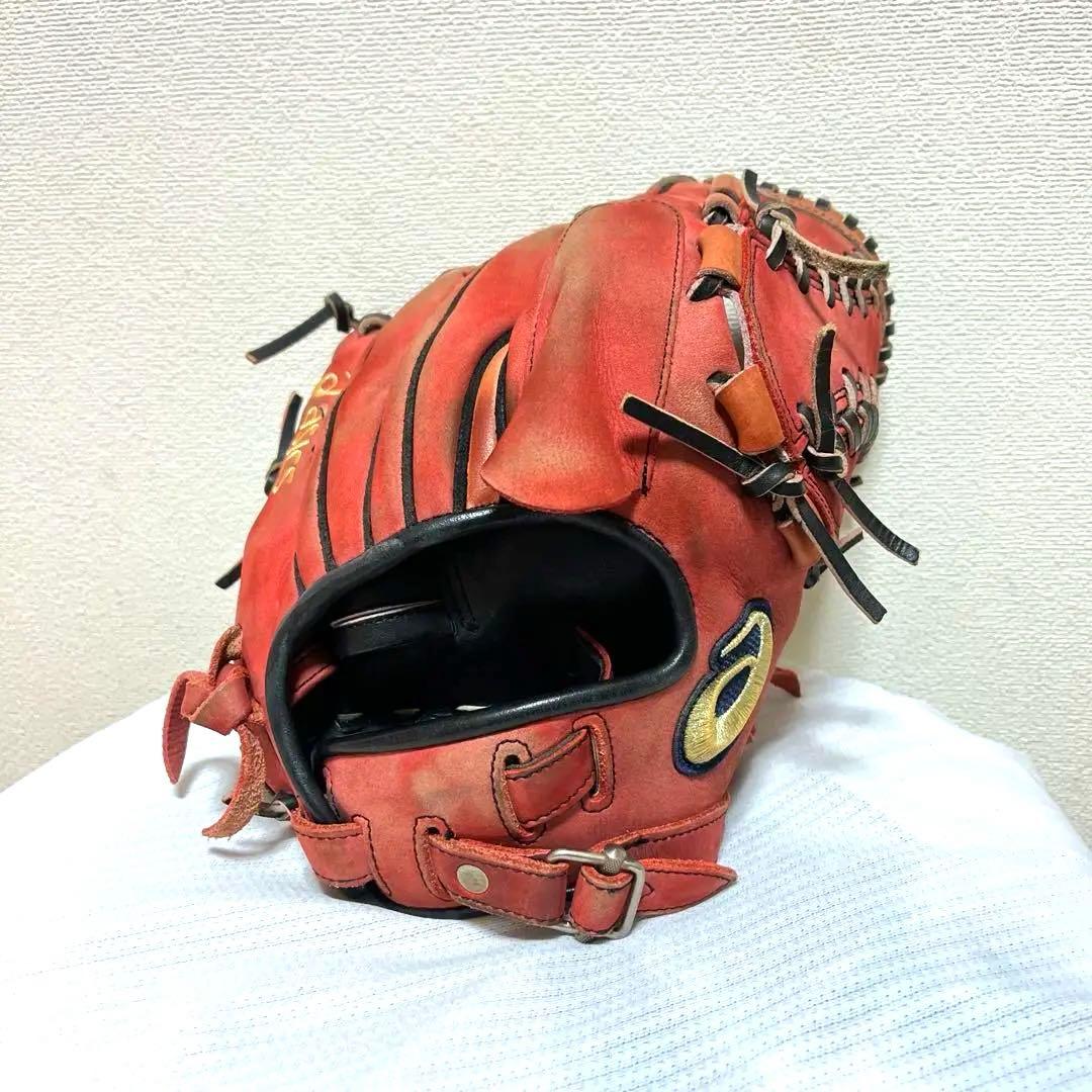 アシックス 硬式 投手 野球 グローブ プロ実使用 ゴールドステージ