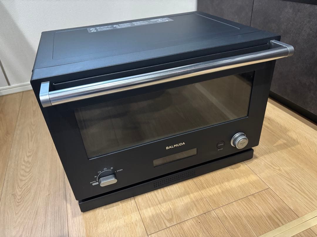 BALMUDA オーブンレンジ　ブラック　ジャンク品 BALMUDA オーブンレンジ ブラック ジャンク - メルカリ