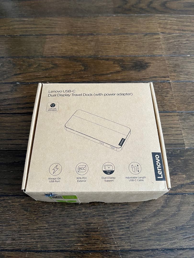 Lenovo USB Type-C デュアルディスプレイ トラベルドック Lenovo USB Type-C デュアルディスプレイ トラベルドック(ACアダプター