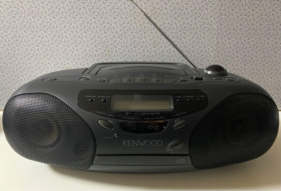 CDラジカセ（KENWOOD)ジャンク品 - メルカリ