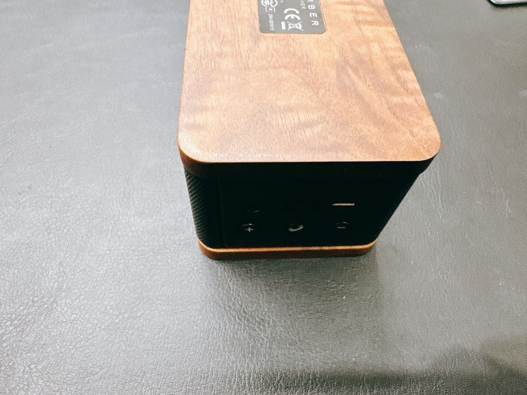 Hacoa ポータブルスピーカー ウォルナット - メルカリ