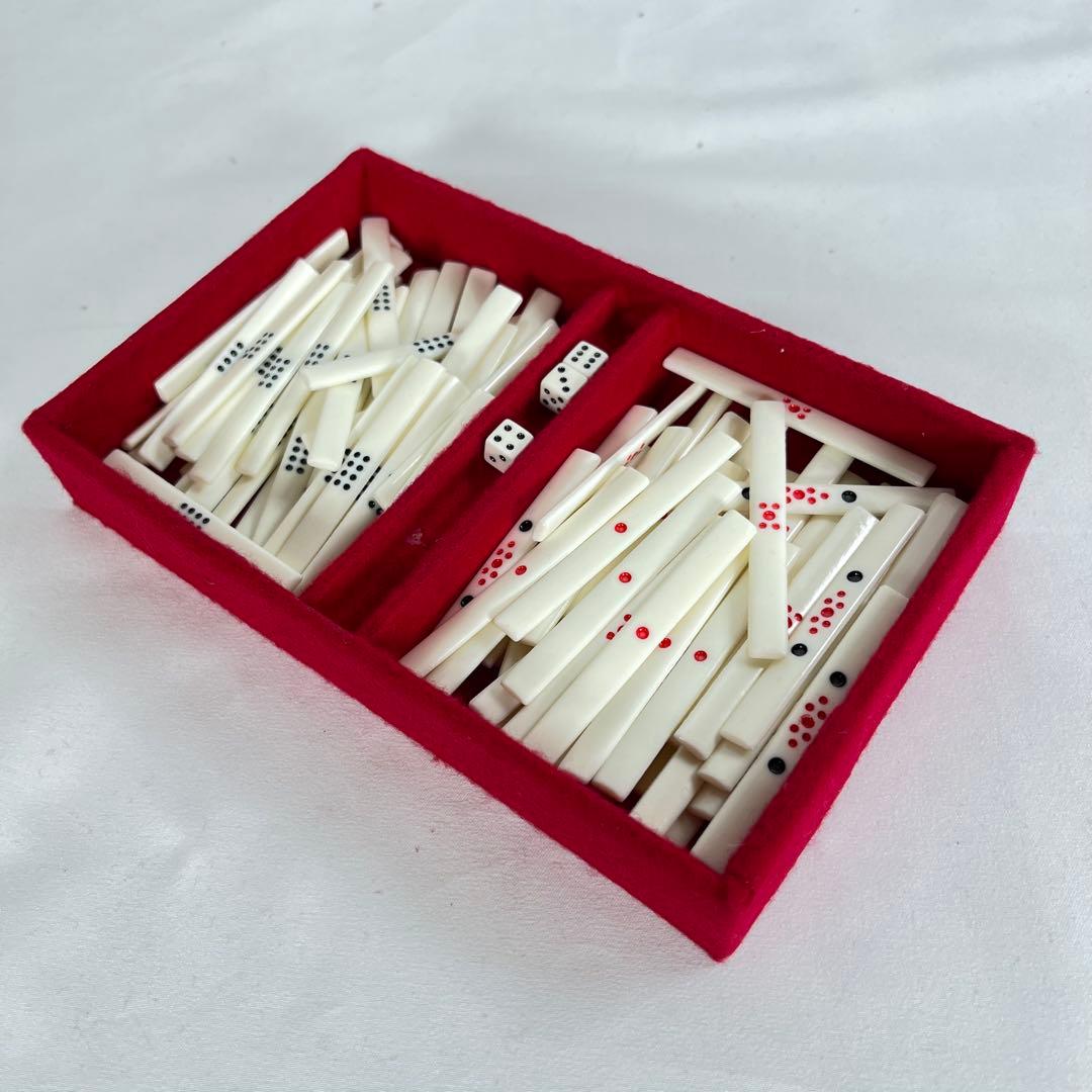 藝夢堂 ゲイムドウ GD 高級麻雀牌セット 背黄色 関西フォント ハード