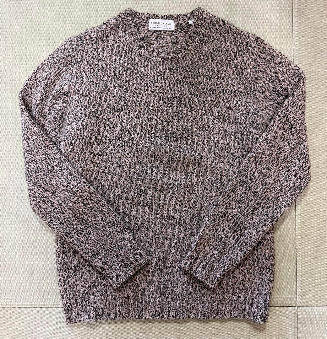 TOMORROWLAND 厚手クルーネックニットセーター セール】 TOMORROWLAND tricot スーパーカシミヤ クルーネックプル
