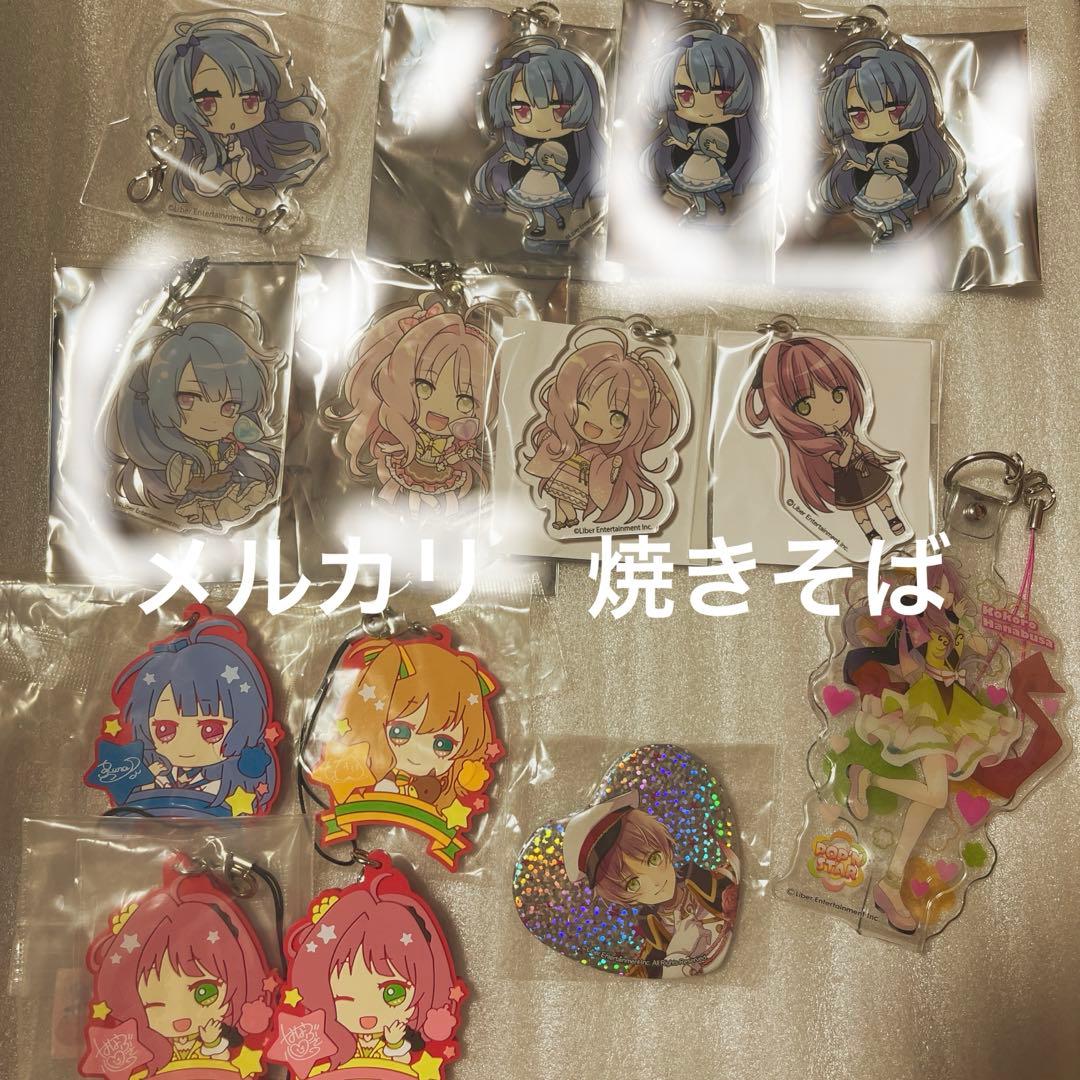 アイチュウ 華房心 神楽坂ルナ 及川桃介 缶バッジ アクキー ラバスト