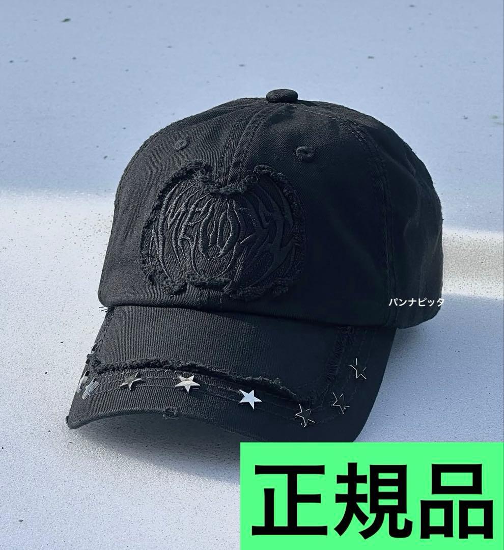 帽子 ec melodi black STAR STUDDED HAT cap ecmelodi BLACK STAR STUDDED HAT - メルカリ