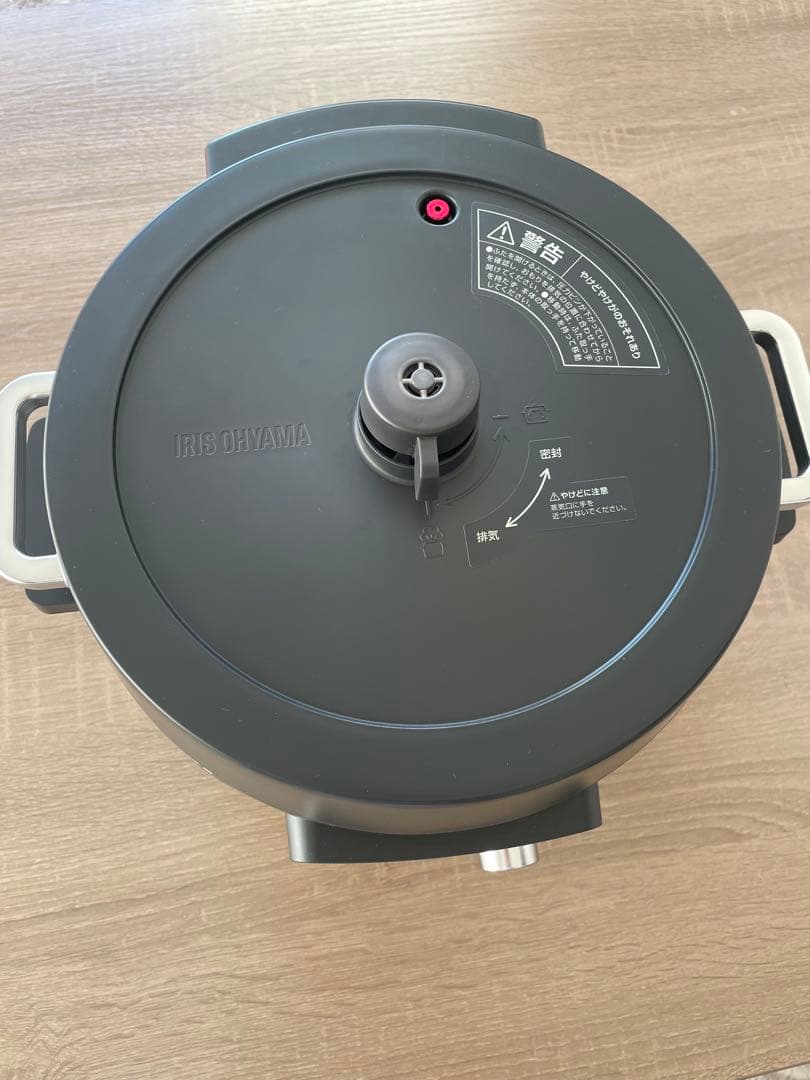 IRIS OHYAMA 電気圧力鍋 4.0L ブラック